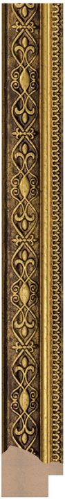 DC2521-4 Altın çerçeve profili, 25 mm
