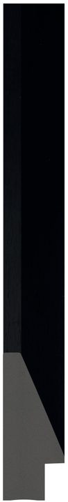 DC2560-3 Siyah çerçeve profili, 60 mm