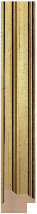 DC3322-1 Altın · Siyah çerçeve profili, 33 mm