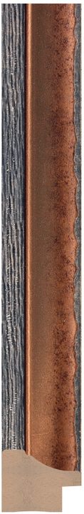 DC3325-3 Bronz / Bakır · Siyah çerçeve profili, 33 mm