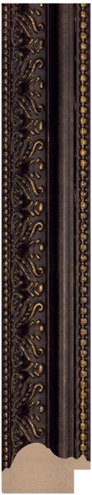 DC3721-5 Kahverengi · Bronz / Bakır çerçeve profili, 37 mm