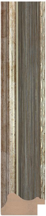 DC4221-1 Gri · Gümüş çerçeve profili, 42 mm