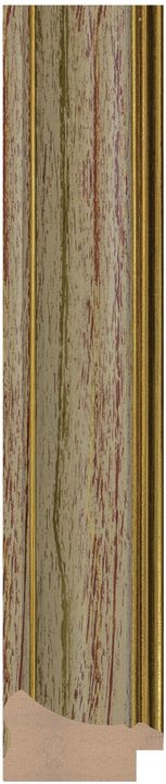 DC4224-11 Krem / Bej · Altın · Kahverengi çerçeve profili, 42 mm