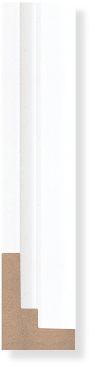DC4351-5 Beyaz çerçeve profili, 51 mm