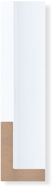 DC4763-3 Beyaz çerçeve profili, 47 mm