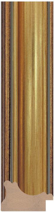 DC4929-1 Altın · Kahverengi çerçeve profili, 42 mm