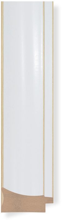 DC5225-4 Beyaz · Altın çerçeve profili, 52 mm