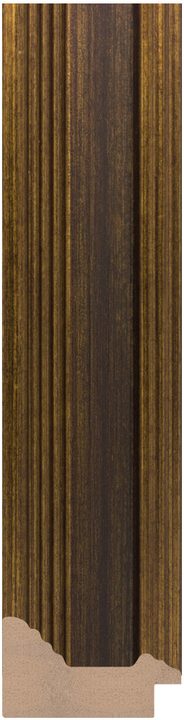 DC5330-4 Kahverengi · Altın çerçeve profili, 53 mm