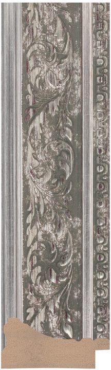 DC6027-2 Gümüş · Gri çerçeve profili, 60 mm