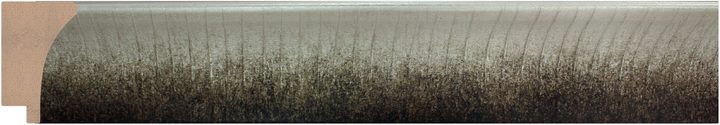 DC6138-2 Gümüş · Siyah çerçeve profili, 61 mm