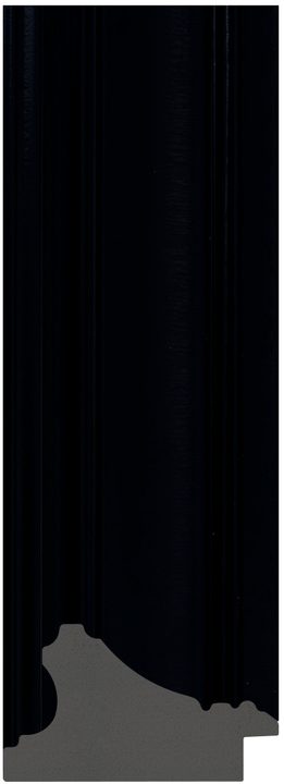DC7040-14 Siyah çerçeve profili, 70 mm