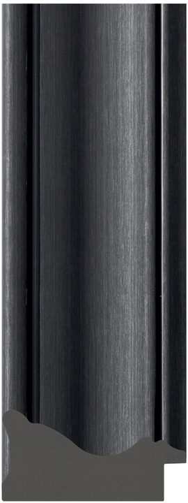 DC7437-8 Siyah · Gri çerçeve profili, 74 mm