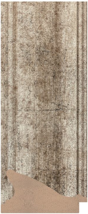 DC8342-2 Gümüş çerçeve profili, 83 mm