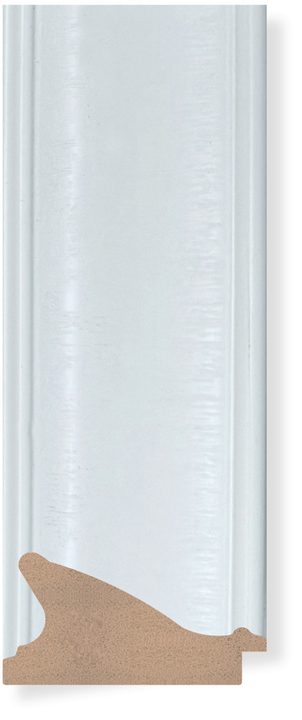 DC8342-9 Beyaz çerçeve profili, 83 mm