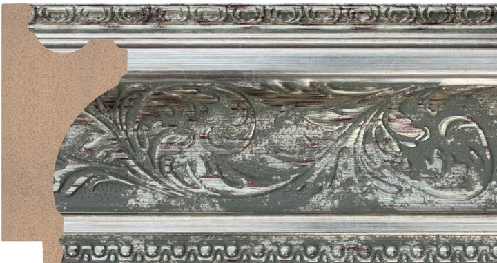 DC9545-13 Gümüş · Gri çerçeve profili, 95 mm