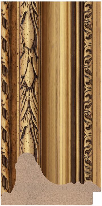 DL10801 Altın çerçeve profili, 105 mm