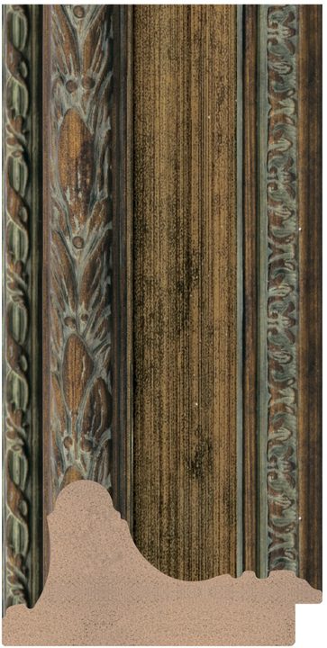 DL10805 Bronz / Bakır · Yeşil çerçeve profili, 105 mm