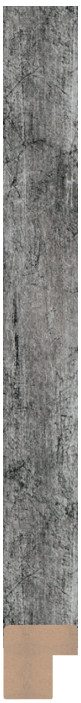 DL1512 Gri çerçeve profili, 15 mm