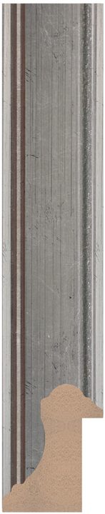 DL30012 Gümüş çerçeve profili, 42 mm