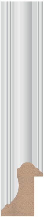 DL30013 Beyaz çerçeve profili, 42 mm