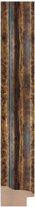 DL33403 Kahverengi · Bronz / Bakır çerçeve profili, 33 mm