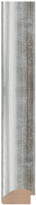 DL3356 Gümüş çerçeve profili, 33 mm