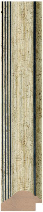 DL4102 Gümüş çerçeve profili, 42 mm