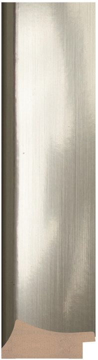 DL55013 Gümüş çerçeve profili, 55 mm