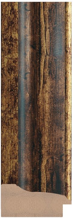 DL5953 Kahverengi · Bronz / Bakır çerçeve profili, 56 mm