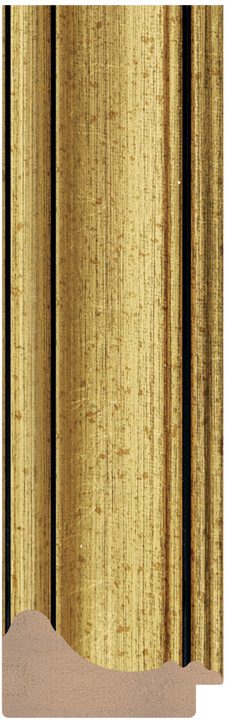 DL6231 Altın çerçeve profili, 63 mm