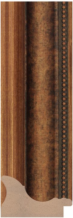 DL65034 Bronz / Bakır · Kahverengi çerçeve profili, 65 mm