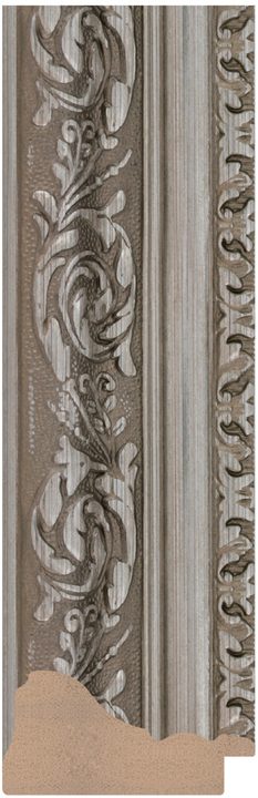 DL6552 Gümüş çerçeve profili, 64 mm