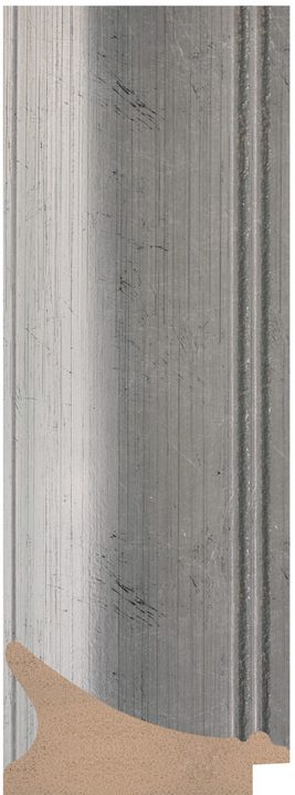 DL7491 Gümüş çerçeve profili, 77 mm