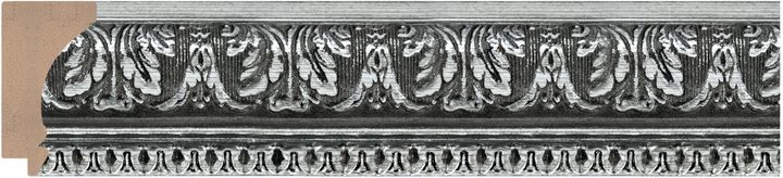 DL8311 Gümüş çerçeve profili, 83 mm