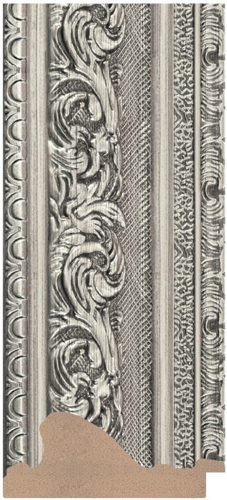 DL9304 Gümüş çerçeve profili, 90 mm