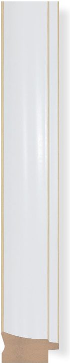DX1053-04 Beyaz · Altın çerçeve profili, 32 mm